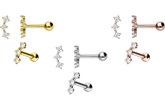 18 Karat Ohrpiercing Alva